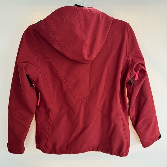Polaris ATV Women's Softshell Jacket size small in Pink Red - Like New! - Picture 5 of 5